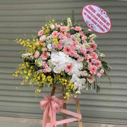 Hoa chúc mừng khai trương