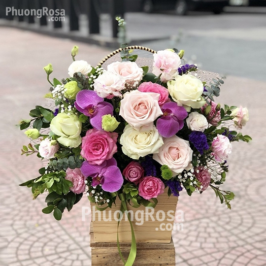 Giỏ hoa SN103