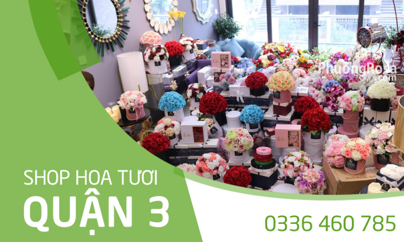 shop hoa tươi quận 3