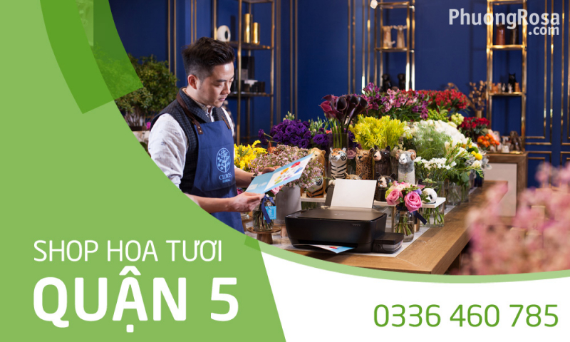 shop hoa tươi quận 5