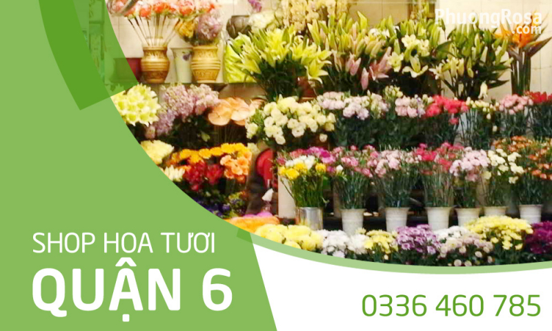 shop hoa tươi quận 6