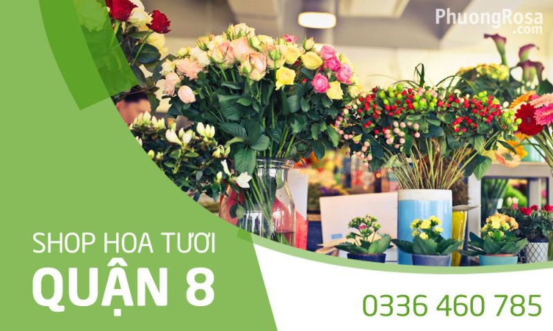 shop hoa tươi quận 8 uy tín