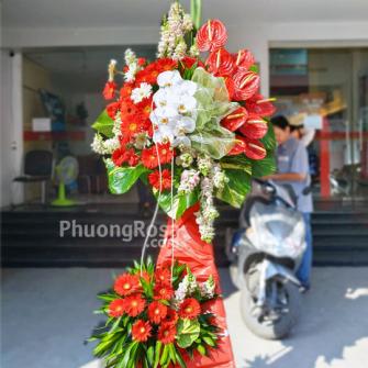 Hoa khai trương thần tài