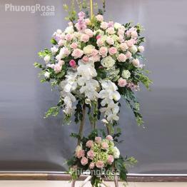 Lẵng hoa khai trương KT002