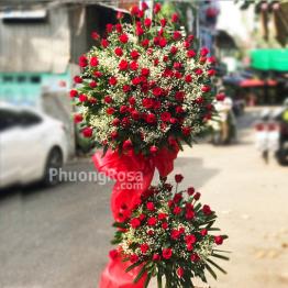 Kệ hoa khai trương PR501