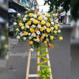 Hoa chúc mừng khai trương cửa hàng